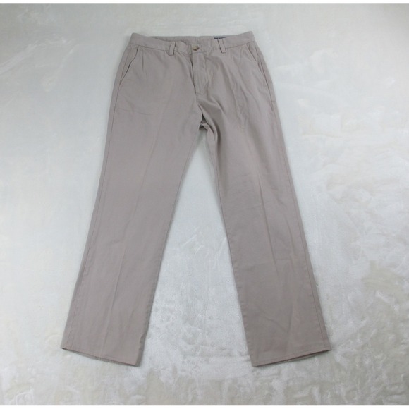 Vineyard Vines Other - Vineyard Vines Pants Mens 32‎ Brown Khaki Chino Slim Fit Breaker HEMMED 32X29*
